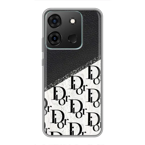 Чехол с рисунком «Диор» для Infinix Smart 7