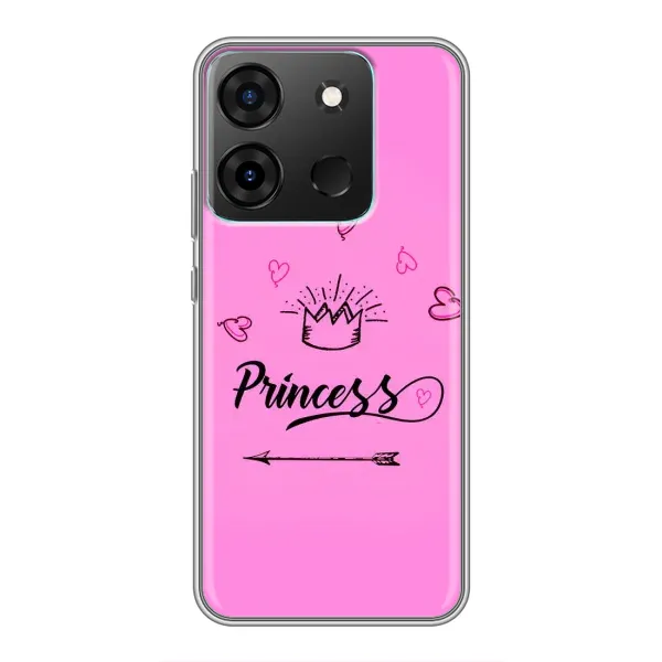 Чехол с рисунком «Для Принцессы» для Infinix Smart 7 Чехол с рисунком «Для Принцессы» для Infinix Smart 7