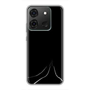 Чохол з картинками на чорному фоні для Infinix Smart 7 (Дорога)