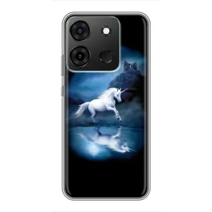Чехол Unicorn на Infinix Smart 7 (Единорог)