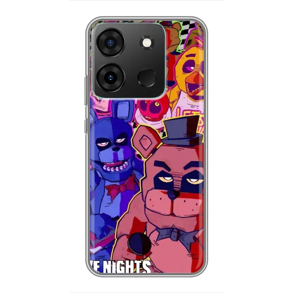 Чехол с рисунком «Фредди» для Infinix Smart 7 Чехол с рисунком «Фредди» для Infinix Smart 7