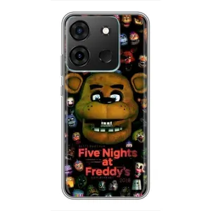 Чехлы Пять ночей с Фредди для Инфиникс Смарт 7 (Freddy)