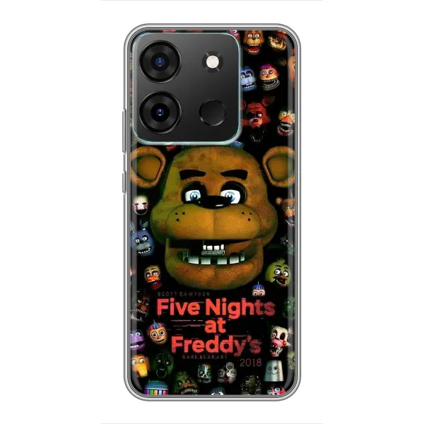 Чехол с рисунком «Freddy» для Infinix Smart 7 Чехол с рисунком «Freddy» для Infinix Smart 7