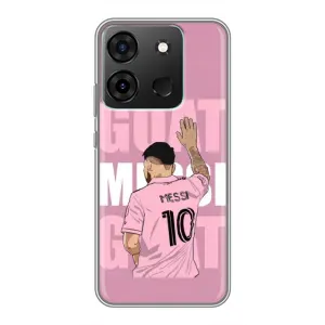 Чохли Лео Мессі в Маямі на Infinix Smart 7 (GOAT MESSI)