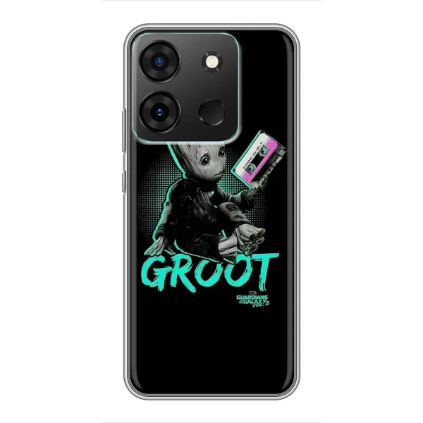 Чехол с рисунком «Groot» для Infinix Smart 7 Чехол с рисунком «Groot» для Infinix Smart 7