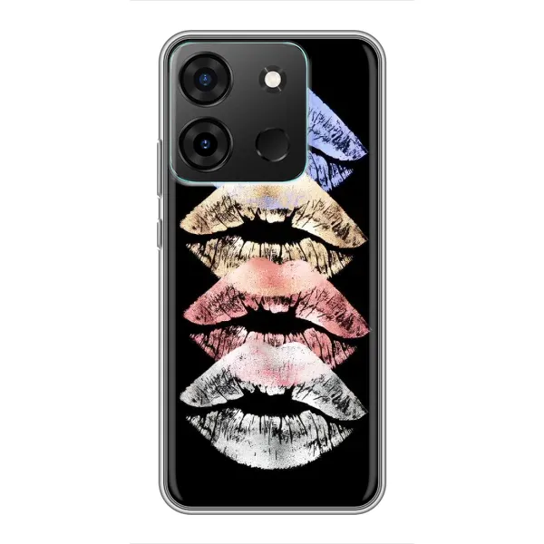 Чехол с рисунком «Губы» для Infinix Smart 7 Чехол с рисунком «Губы» для Infinix Smart 7