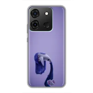 Чехол Головоломка для Infinix Smart 7 - (AlphaPrint) (Хандра)
