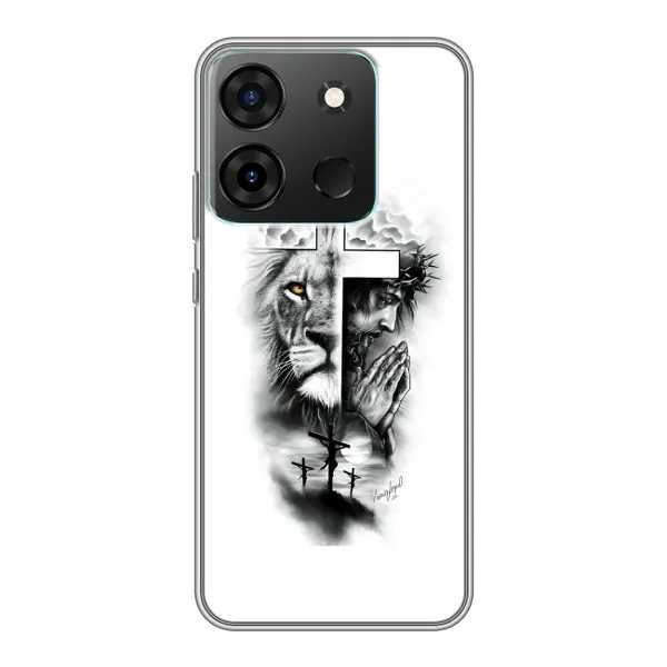 Чехол с рисунком «История Христа» для Infinix Smart 7