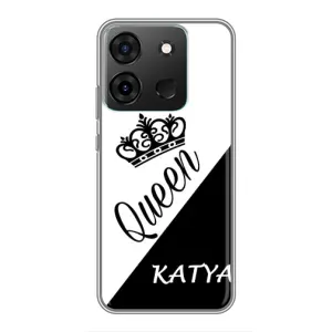 Именные  Женские Чехлы для Infinix Smart 7 (KATYA)