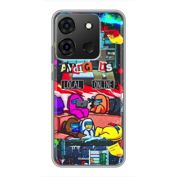 Чехол с рисунком «Команда 2» для Infinix Smart 7 Чехол с рисунком «Команда 2» для Infinix Smart 7