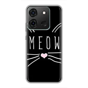Бампер с изображением Котиков для Инфиникс Смарт 7 (КОТИК MEOW)
