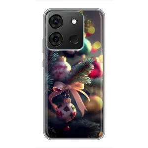 Чехлы на Новый Год Infinix Smart 7 (Красивая елочка)