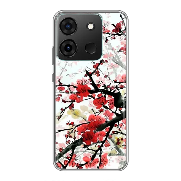 Чехол с рисунком «Красивая Сакура» для Infinix Smart 7 Чехол с рисунком «Красивая Сакура» для Infinix Smart 7