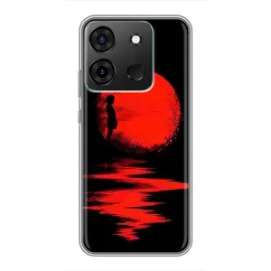 Літній Чохол на Infinix Smart 7 (Червоний Захід сонця)