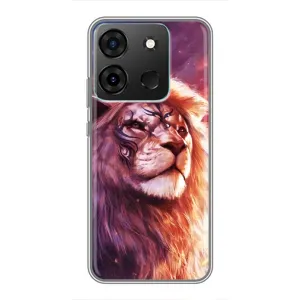 Чехол с картинкой на Infinix Smart 7 (Красочный ЛЕВ)