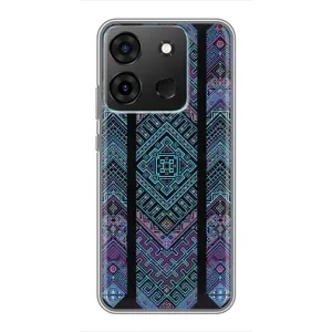 Силиконовый Чехол на Infinix Smart 7 (Крутой орнамент)