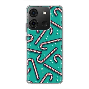 Силіконовий бампер на різдво для Infinix Smart 7