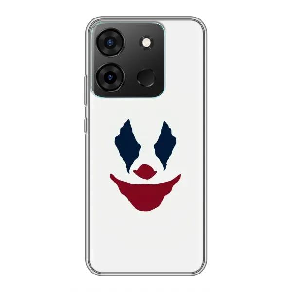 Чехол с рисунком «Лицо Джокера» для Infinix Smart 7 Чехол с рисунком «Лицо Джокера» для Infinix Smart 7