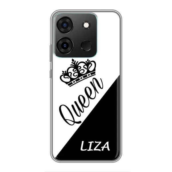 Чехол с рисунком «LIZA» для Infinix Smart 7 Чехол с рисунком «LIZA» для Infinix Smart 7