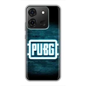 Чохол (TPU) з картинкою "Лого Пабг" на Інфінікс Смарт 7 (Лого PUBG)