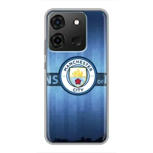 Силіконові Чохли з принтом Футбол на Infinix Smart 7 (ManCity)
