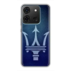 Чехлы с тематикой "Крутые машины" на Infinix Smart 7 (Лого Maserati)