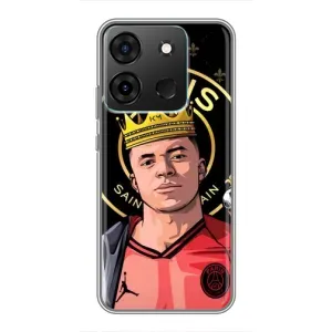 Чохол (TPU) з Футболістом на Infinix Smart 7 (Mbappe King)