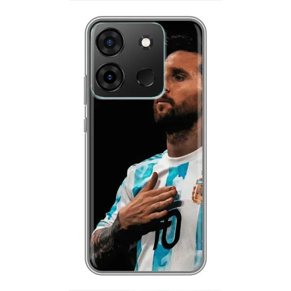 Чехол с рисунком «Месси Капитан» для Infinix Smart 7 Чехол с рисунком «Месси Капитан» для Infinix Smart 7