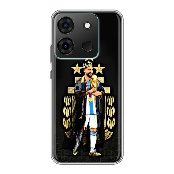 Чехол с рисунком «Месси король» для Infinix Smart 7 Чехол с рисунком «Месси король» для Infinix Smart 7
