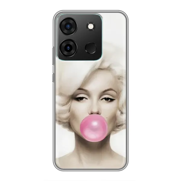 Чехол с рисунком «Монро» для Infinix Smart 7 Чехол с рисунком «Монро» для Infinix Smart 7