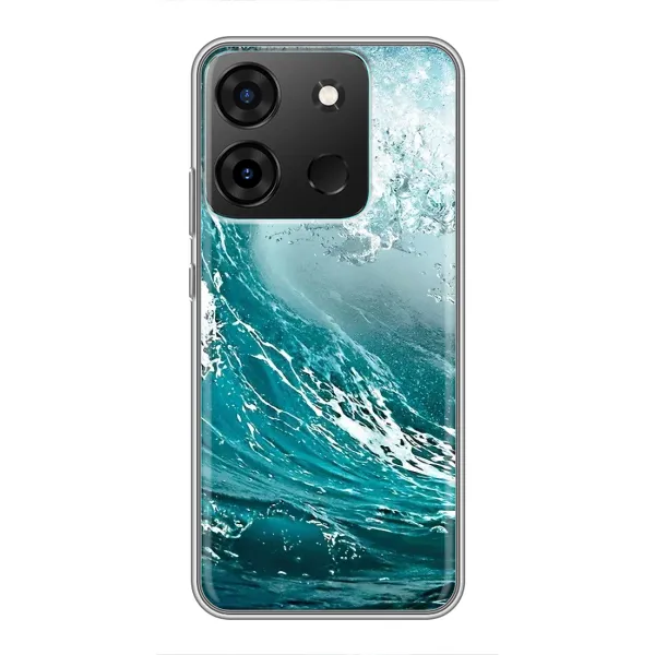 Чехол с рисунком «Морская волна» для Infinix Smart 7 Чехол с рисунком «Морская волна» для Infinix Smart 7