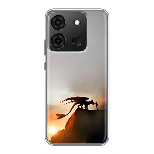 Чехол с рисунком «Мультиик Беззубик» для Infinix Smart 7 Чехол с рисунком «Мультиик Беззубик» для Infinix Smart 7