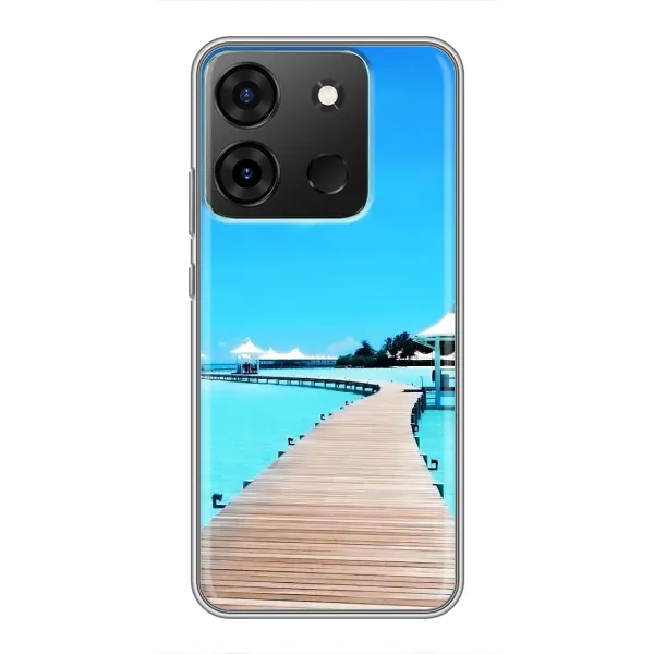 Чехол с рисунком «Набережная» для Infinix Smart 7 Чехол с рисунком «Набережная» для Infinix Smart 7