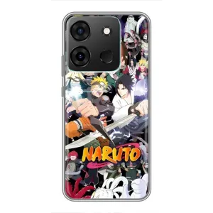 Купить Чехлы на телефон с принтом Anime для Infinix Smart 7 (Наруто постер)