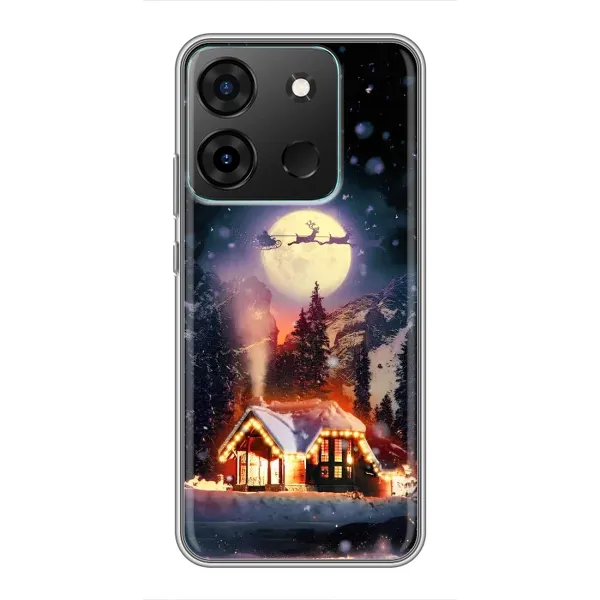 Чехол с рисунком «Настроение зимнее» для Infinix Smart 7 Чехол с рисунком «Настроение зимнее» для Infinix Smart 7