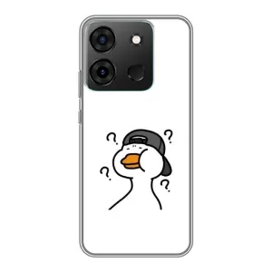 Бампер с принтом Мемы для Infinix Smart 7 (Непонимание)