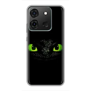Чехол дракон Беззубик для Infinix Smart 7 (Глаза Беззубика)