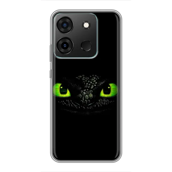 Чехол с рисунком «Глаза Беззубика» для Infinix Smart 7 Чехол с рисунком «Глаза Беззубика» для Infinix Smart 7
