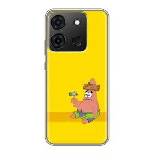Чехлы с Патриком на Infinix Smart 7 (Ошибочка)