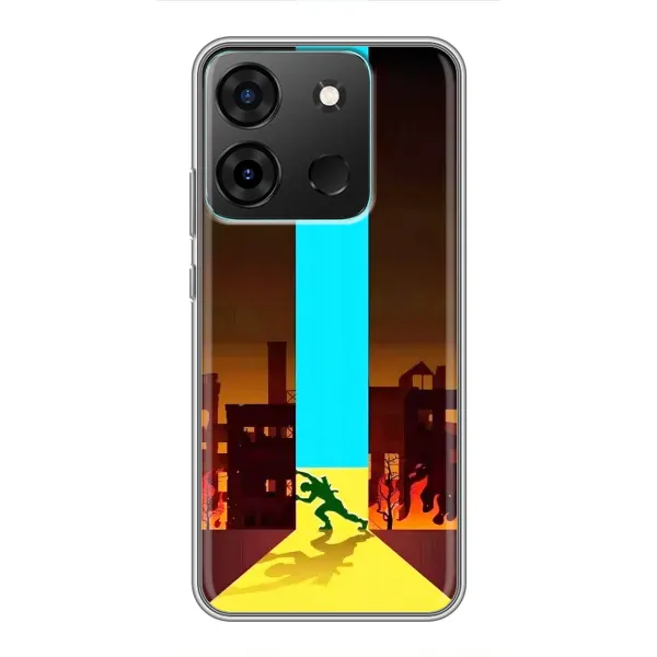 Чехол с рисунком «Освобождение» для Infinix Smart 7 Чехол с рисунком «Освобождение» для Infinix Smart 7