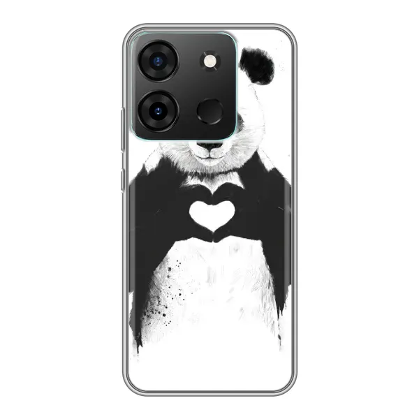 Чехол с рисунком «Панда» для Infinix Smart 7 Чехол с рисунком «Панда» для Infinix Smart 7
