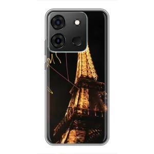 Чехол с Эйфелевой башней на Infinix Smart 7 (Paris)
