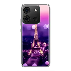 Чехол с Эйфелевой башней на Infinix Smart 7 (Париж башня)