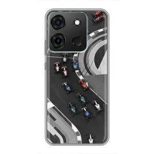 Чехол фильм Формула 1 для Infinix Smart 7 (Гонки ф1)