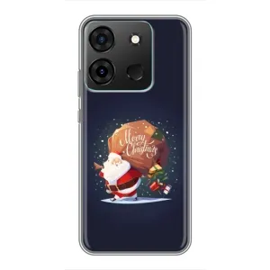 Чехол Санта Клаус для Infinix Smart 7 (Подарки от Санты)