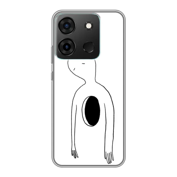 Чехол с рисунком «Пустота» для Infinix Smart 7