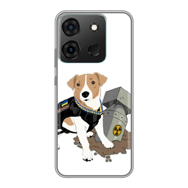 Чехол с рисунком «Пёс Патрон с ракетой» для Infinix Smart 7 Чехол с рисунком «Пёс Патрон с ракетой» для Infinix Smart 7