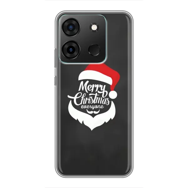 Чехол с рисунком «Санта Крисмас» для Infinix Smart 7