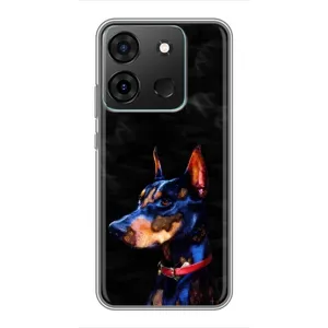 Бампер для Infinix Smart 7 с картинкой "Песики" (Собака Мопс)