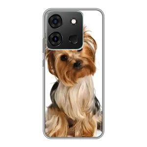 Чехол (ТПУ) Милые собачки для Infinix Smart 7 (Собака Терьер)